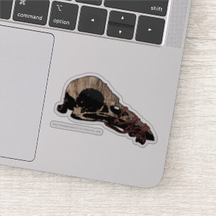 Bird Skull Aufkleber