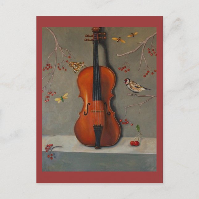 Bird Song Postkarte (Vorderseite)