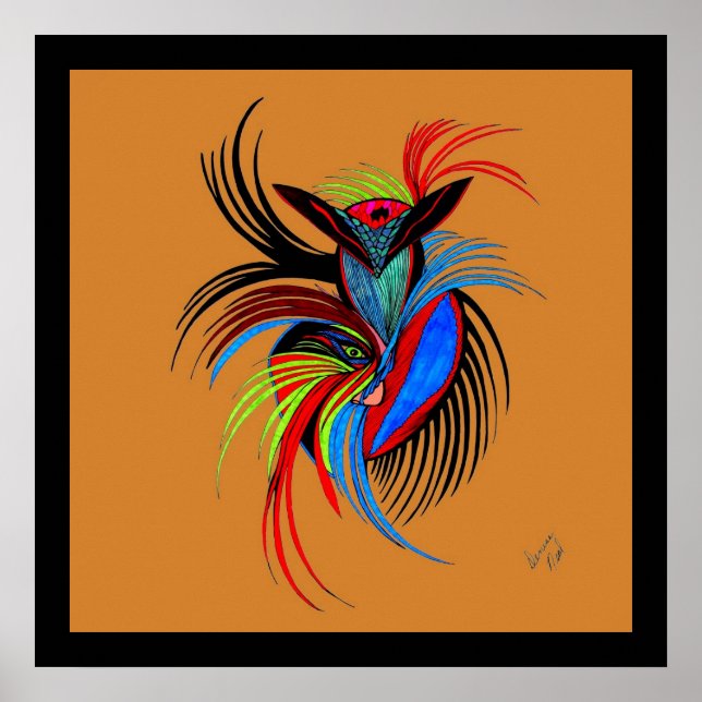 Bird Spirit Poster (Vorne)