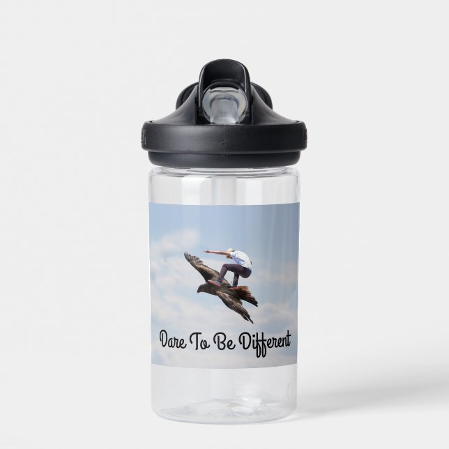 Bird Surfman Wasserflasche Trinkflasche (Vorne)