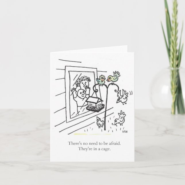 Bird Talk Karte (Vorderseite)