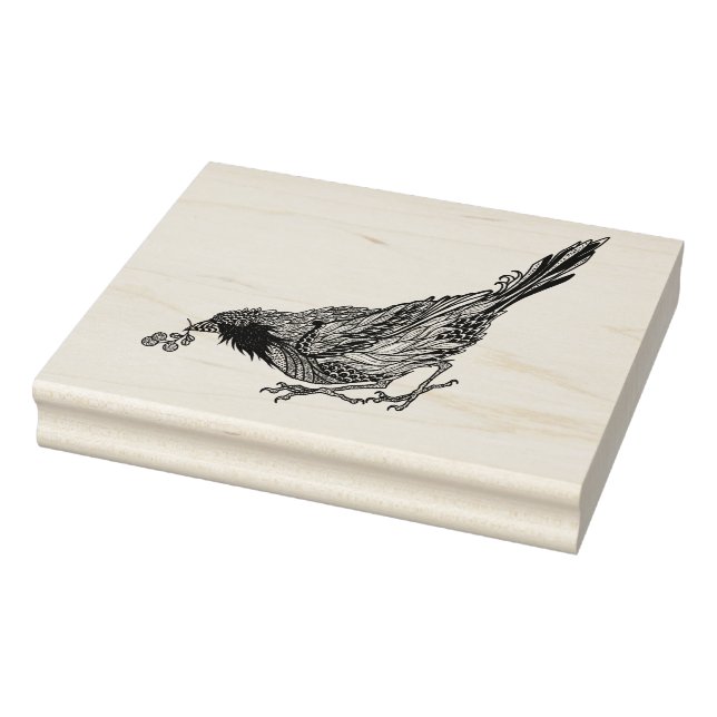 Bird Tattoo Gummistempel (Stempel)