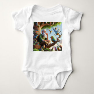 "Bird-Themed Baby-Anzüge für einen gemütlichen, vo Baby Strampler