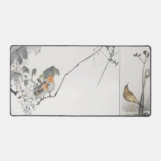 Bird Themed Desktop Mat Schreibtischunterlage