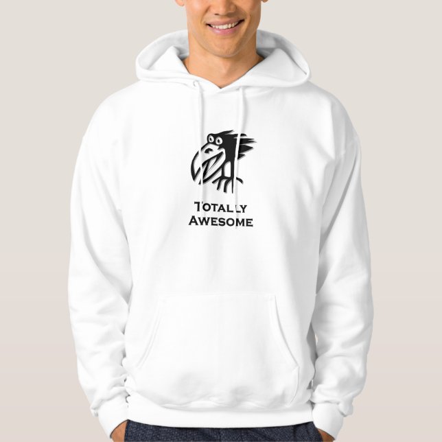 Bird total Phantastisch Hoodie (Vorderseite)