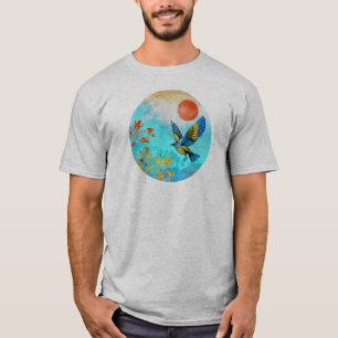 Bird Tree Sun T-Shirt
