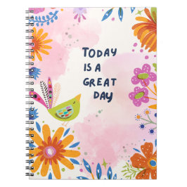 Bird und Blume Notebook Journal Notizblock