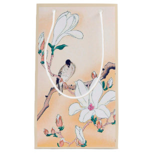 Bird und Magnolia Blossom, Watanabe Seitei Kleine Geschenktüte