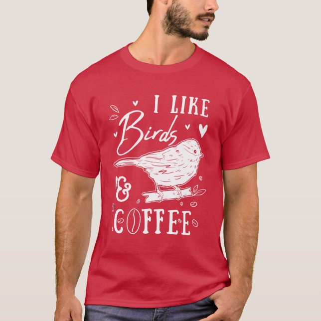 Bird Watcher Bird Lover Bird Nerd Gi T-Shirt (Vorderseite)