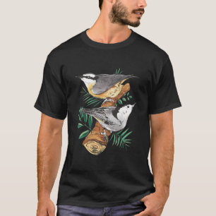 Bird Watcher Nuthatch Bird Bird Liebhaber Geschenk T-Shirt