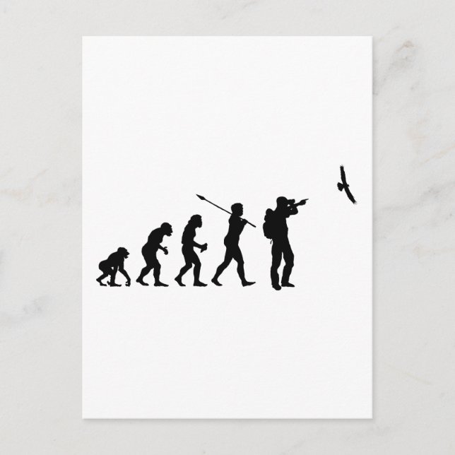 Bird Watcher Postkarte (Vorderseite)