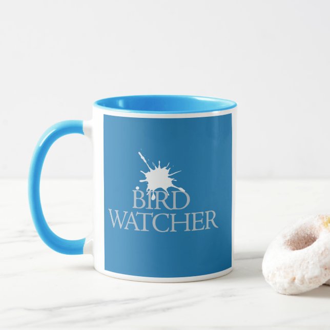 Bird Watcher Tasse (Mit Donut)
