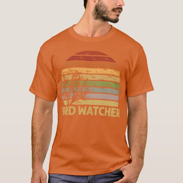 Bird Watcher Vogelbeobachtung Vogelbeobachtung Bir T-Shirt (Vorderseite)