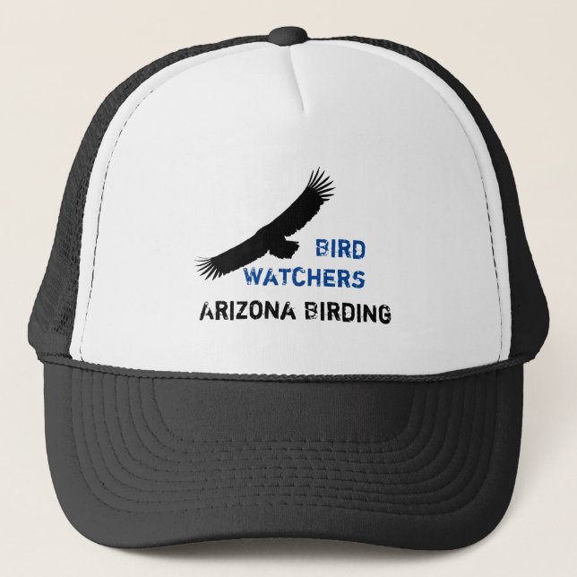 Bird Watchers - Vogelbeobachtung Club - Trucker Ha Truckerkappe (Vorderseite)