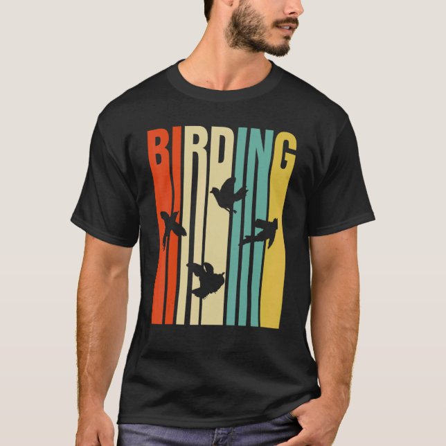 Bird Watching Birding Twitcher Bird   Birding T-Shirt (Vorderseite)