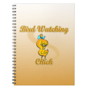 Bird Watching Chick Notizblock