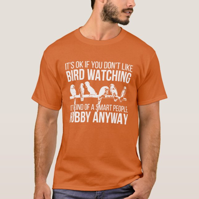 Bird Watching Pet Bird Vintag T-Shirt (Vorderseite)
