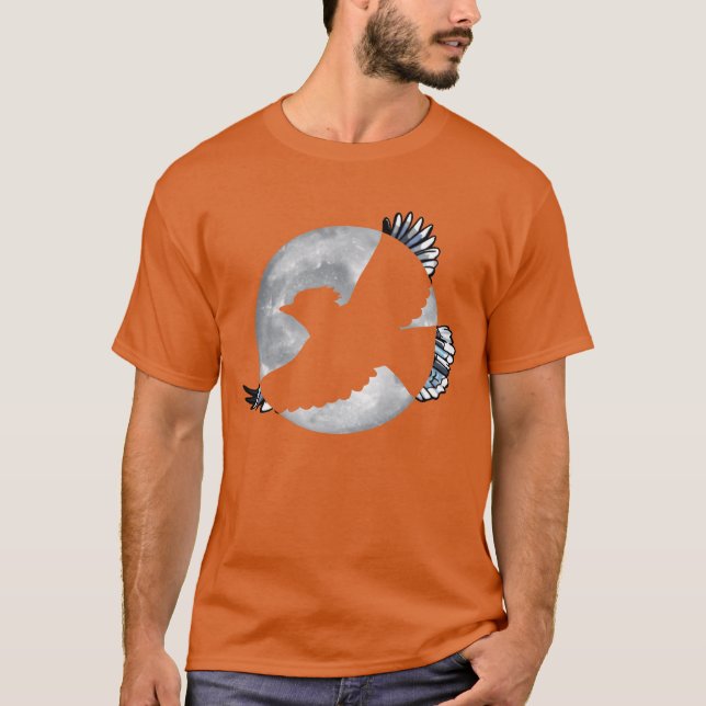 Bird Watching Vogelbeobachter Ornithologin Bird Lo T-Shirt (Vorderseite)