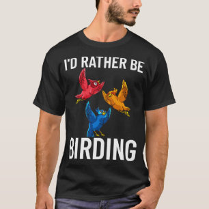 Bird Watching Vogelbeobachtung Binocular Camera An T-Shirt