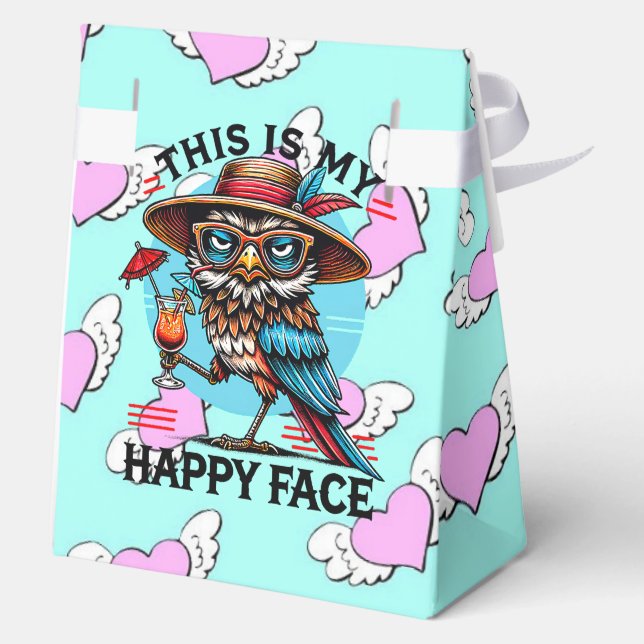 Bird with a Twist Geschenkschachtel (Rückseite)