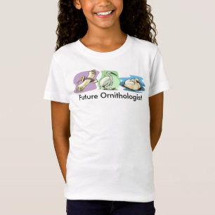 Bird-Zeichnungen für künftige Ornithologen T-Shirt