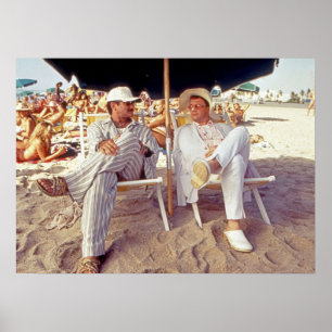 Birdcage Beach Vibes Poster