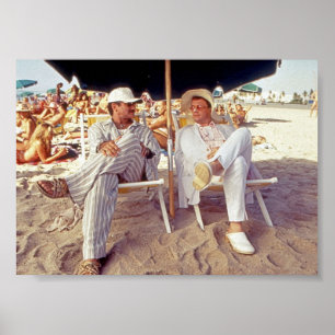 Birdcage Beach Vibes Poster