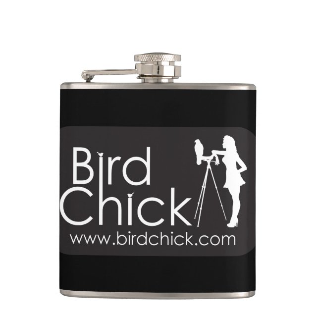 Birdchick Flasche Flachmann (Vorderseite)