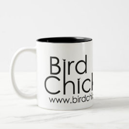 Birdchick Tassen-Weiß Zweifarbige Tasse