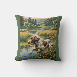 BIRDDOG BEI DER ARBEIT KISSEN