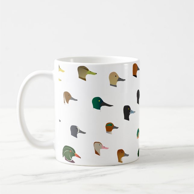 BirdFace Enten-Tasse Tasse (Links)