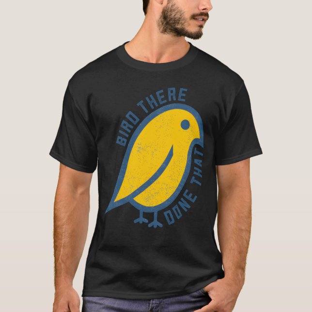 Birdhere Donehat witzig T-Shirt (Vorderseite)