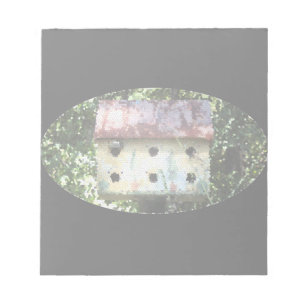 Birdhouse bearbeitet notizblock