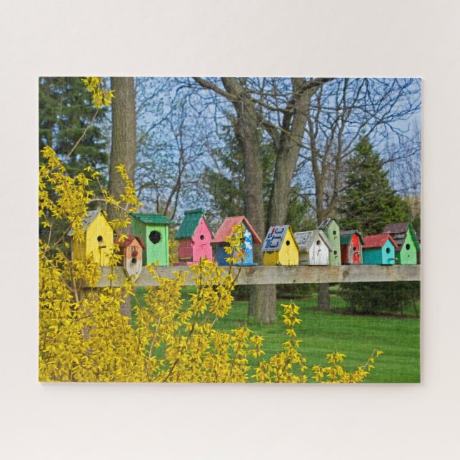 Birdhouse Boulevard Puzzle (Horizontal)