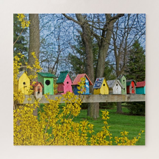 Birdhouse Boulevard Puzzle (Horizontal)