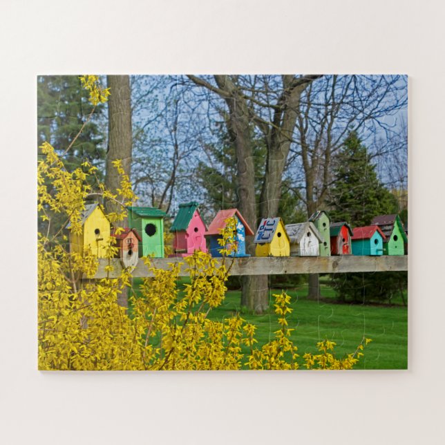 Birdhouse Boulevard Puzzle (Horizontal)