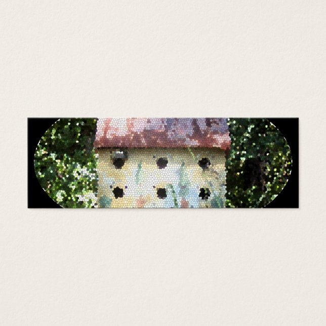 Birdhouse Edited Lesezeichen (Vorderseite)