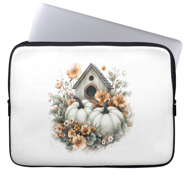 Birdhouse Shirt Country Pumpkin Laptopschutzhülle (Vorderseite)