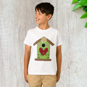 Birdhouse und Daisies T-Shirt