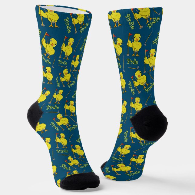 Birdie Golfing Chick Tank Socken (Gewinkelt)