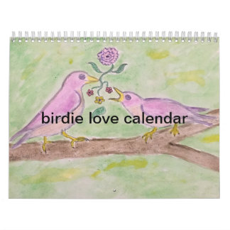 Birdie-Liebe Kalender