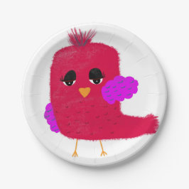 Birdie-Papierteller Pappteller