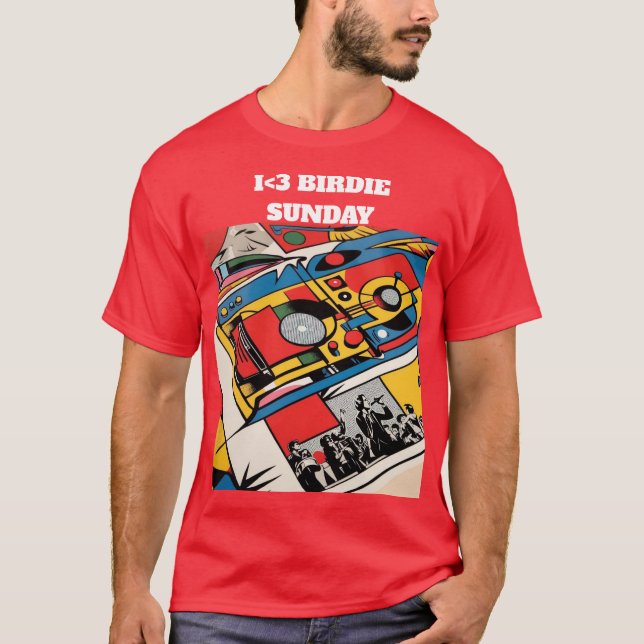 Birdie Sunday2 T-Shirt (Vorderseite)