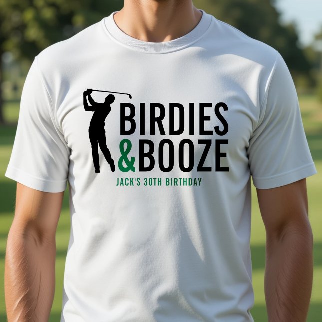 Birdies & Booze Adult Golf Club Member Birthday T-Shirt (Birdies & Booze Adult Golf Club Member Birthday T-Shirt
)