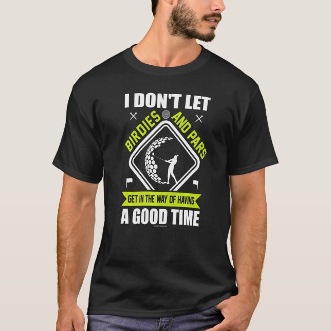 Birdies und Pars T-Shirt (Vorderseite)