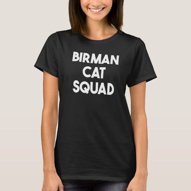 Birdman Katze  Birdman Cat Squad T-Shirt (Vorderseite)