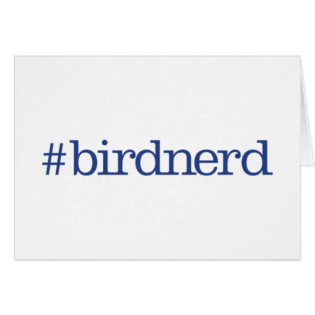 #birdnerd (Vorderseite (Horizontal))