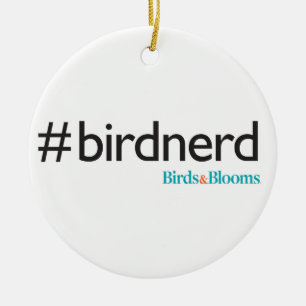 #BirdNerd Keramik Ornament