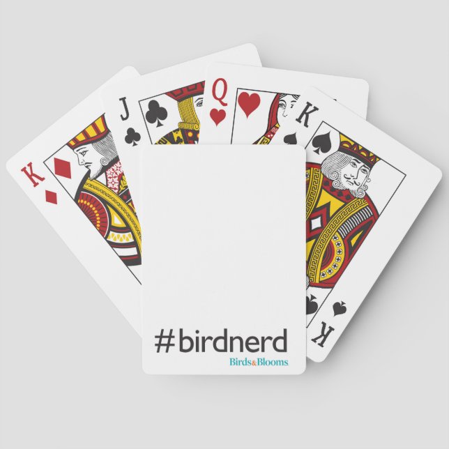 #BirdNerd Spielkarten (Rückseite)