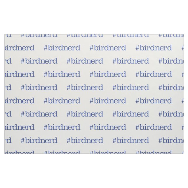 #birdnerd stoff (Fat Quarter (45,7 x 55,9 cm))